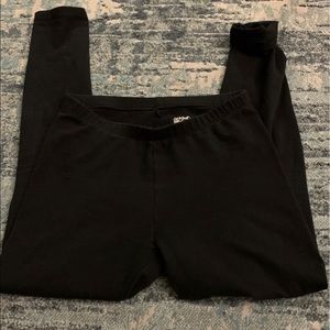 Girls cat and jack black leggings